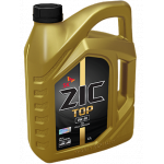 Масло моторное ZIC TOP 0W-40 4л  синтетическое (синтетика)