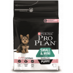 ProPlan Dog PUPPY SMALL&MINI Sensitive skin,лосось/рис 0,7кг. для щенков мелких,карликовых пород. 1/