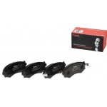 P30002 BREMBO Комплект тормозных колодок, дисковый тормоз