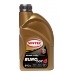 Тормозная жидкость Sintec EURO DOT-4 (910 гр) 