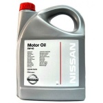 NISSAN Motor Oil Моторное масло 5w40, 5л 