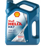 Масло моторное Shell Helix HX7 5W-40 (4 л.)  синтетическое