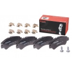 P61066 BREMBO Комплект тормозных колодок, дисковый тормоз
