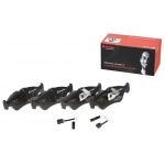 P50082 BREMBO Комплект тормозных колодок, дисковый тормоз