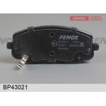 BP43021 FENOX Комплект тормозных колодок, дисковый тормоз