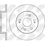 RN1203 NiBK Тормозной диск