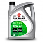 Масло моторное TAKAYAMA 10W-40 API SN/СF (4л) пластик