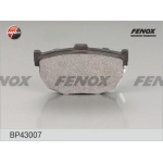 BP43007 FENOX Комплект тормозных колодок, дисковый тормоз