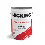 Масло моторное Micking Gasoline Oil MG1 5W-30 SP/RC synth. 20л.  синтетическое (синтетика)