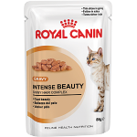Консервы Royal Canin Intense Beauty пауч для кошек забота о здоровье кожи и шерсти кусочки в соусе М  канин (royal собак и