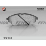 BP43008 FENOX Комплект тормозных колодок, дисковый тормоз