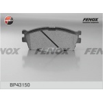 BP43150 FENOX Комплект тормозных колодок, дисковый тормоз