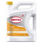 Антифриз Sintec GOLD G12+ готовый желтый 5 кг 800526/990558