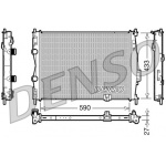 DRM46019 Denso Радиатор, охлаждение двигателя