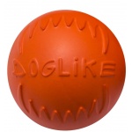 Мяч из вспененной резины большой Doglike для собак, диам.10 см, оранж.