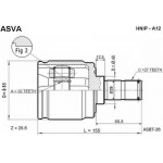 (hnip-a12) ASVA Шрус внутренний правый 32x40x27(55)