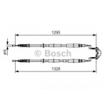 1987477908 Bosch Трос, стояночная тормозная система