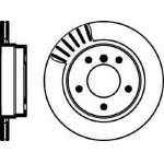 Тормозной диск Textar задний BMW 3 (E36, E46)  [92072403]