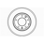 Тормозной диск Textar передний Mazda 6, 323, 626  [92110400]