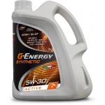 Масло моторное G-Energy Synthetic Active 5W-30 5л  синтетическое (синтетика)