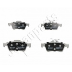 PP-005AF Japanparts Комплект тормозных колодок, дисковый тормоз