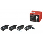 P28017 BREMBO Комплект тормозных колодок, дисковый тормоз