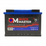 Автомобильный аккумулятор Quick Master SP 6СТ-75 (R)-(0) 560A 277*175*190