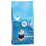 VAN CAT FRESH  5кг  Наполнитель комкующийся для кошачьего туалета с ароматом весенней свежести