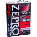 IDEMITSU масло моторное Zepro Racing SN Fully Synthetic 5W-40 4л  синтетическое (синтетика)