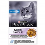 конс. ProPlan Cat HOUSECAT 85г (ДОЙПАК), вкусные кус. с индейкой в желе, для домашних кошек 1/26