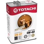 Масло TOTACHI Grand Touring Fully Synthetic SN 5W-40 (4л)  синтетическое моторное