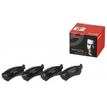 P10001 BREMBO Комплект тормозных колодок, дисковый тормоз