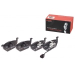 P85072 BREMBO Комплект тормозных колодок, дисковый тормоз
