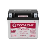 АКБ TOTACHI MOTO YTX12-BS 12 а/ч R AGM  аккумуляторы