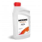 Масло моторное Micking Motor Oil EVO2 5W-30 SN/CF s/s 1л.  полусинтетическое