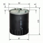 (F026402065) Bosch Фильтр топливный диз MB