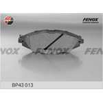 BP43013 FENOX Комплект тормозных колодок, дисковый тормоз