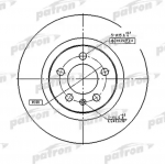 pbd4027 PATRON Тормозной диск