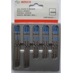 Набор пилок для лобзика BOSCH по металлу (10 шт.) кассета