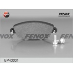 bp43031 FENOX Комплект тормозных колодок, дисковый тормоз