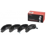 P54017 BREMBO Комплект тормозных колодок, дисковый тормоз