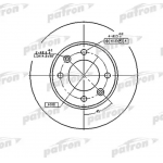 pbd4185 PATRON Тормозной диск