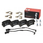 P85117 BREMBO Комплект тормозных колодок, дисковый тормоз