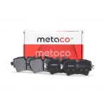 3000-431 METACO Колодки тормозные передние к-кт