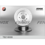 (tb218008) Диск тормозной задний FENOX Toyota Camry 06-