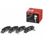 P78011 BREMBO Комплект тормозных колодок, дисковый тормоз