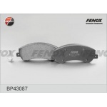 BP43087 FENOX Комплект тормозных колодок, дисковый тормоз