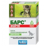 БАРС ФОРТЕ инсектоакарицидные капли для котят. (1/100) 3 пипетки