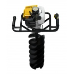 Моторный бур CHAMPION AG243, 1.25кВт 42.7см/куб бур80-200мм 9.2кг + бур150*550мм AG243