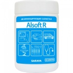 670265 Дезинфицирующие салфетки «Alsoft R» («Алсофт Р») 90 салфеток, овальная туба